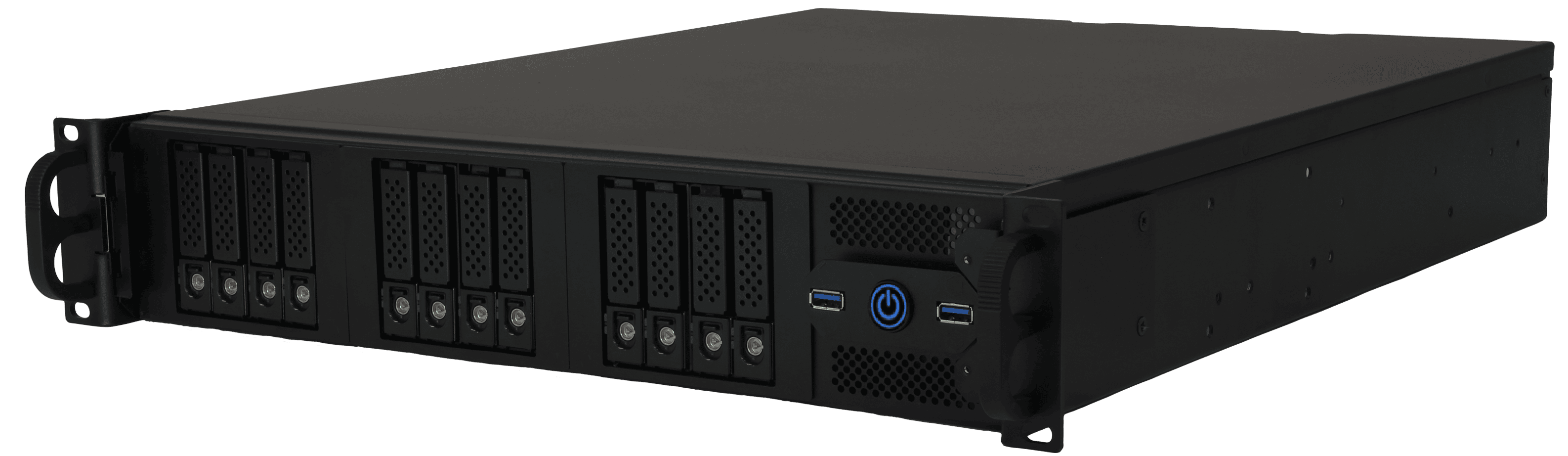 2U Plus Front Angle Hot Swap U2