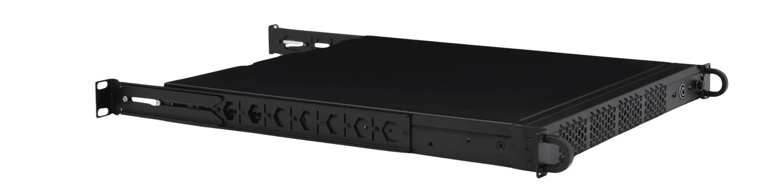 1U Plus with rear support rails