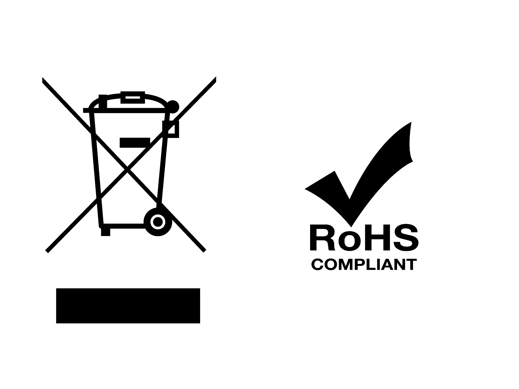 WEEE and RoHS logo