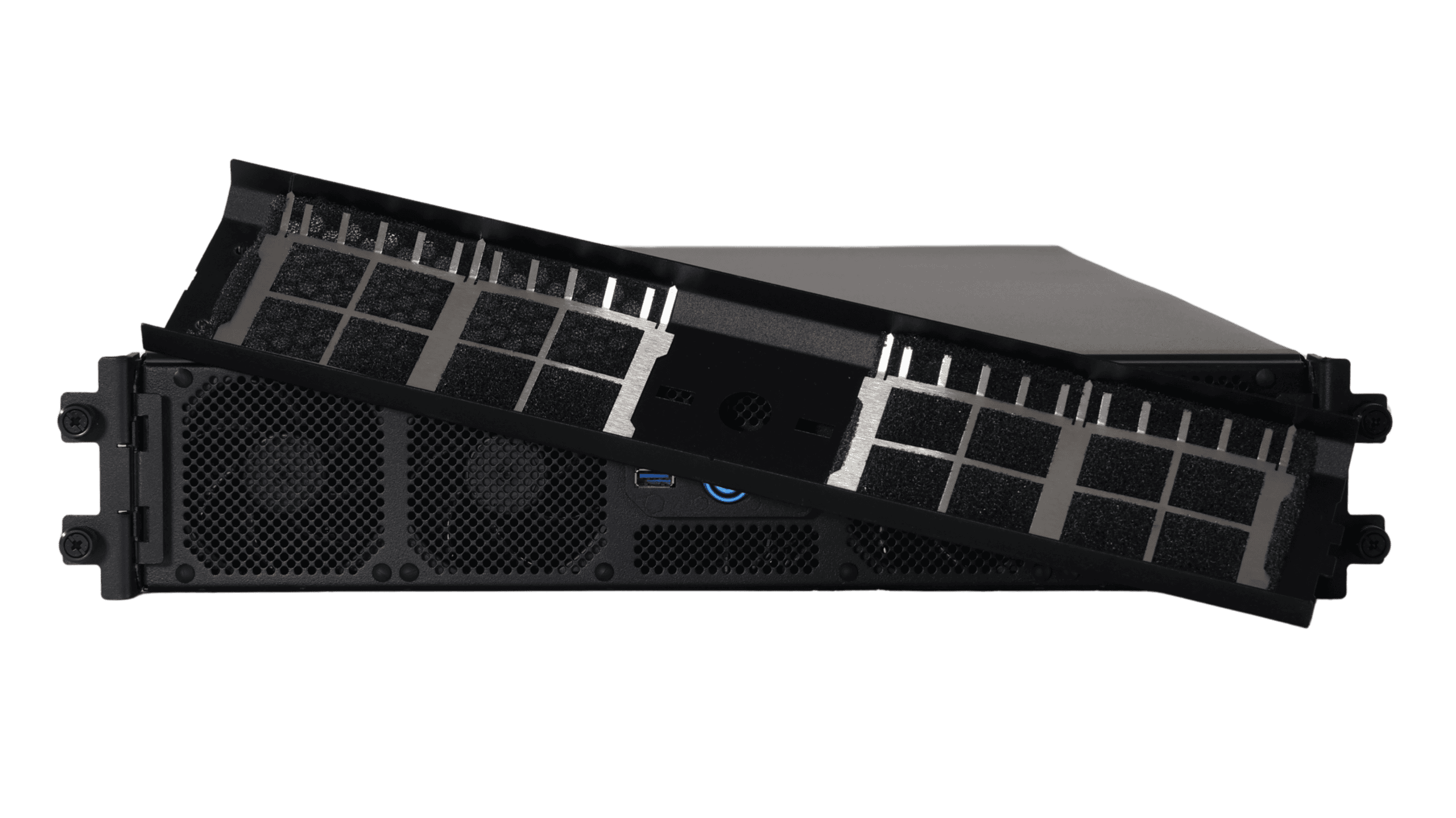 2U GPU server with dust filter